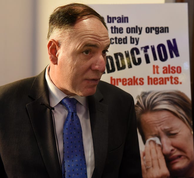 Angelo Valente, executive director of Partnership for a Drug-Free New Jersey, announced that the organization has launched a fentanyl awareness campaign. [ARCHIVE PHOTO]