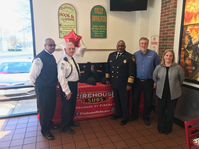 The Augusta Fire Department received more than $21,000 worth of lifesaving equipment from the Firehouse Subs Public Safety Foundation. [SUBMITTED PHOTO]