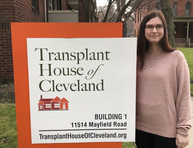 Transplant patient Molly Banville of Eliot, Maine, is at Transplant House of Cleveland where she and her mother, Jenna, are living. Molly is waiting for a donor for new small and large intestines, a stomach, a duodenum and a pancreas. [Courtesy photo]