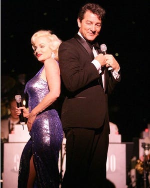Susan Griffiths as Marilyn Monroe and Any DiMino as Dean Martin will perform in "Marilyn and Dean" on Saturday at The Strand Theater. [Submitted]