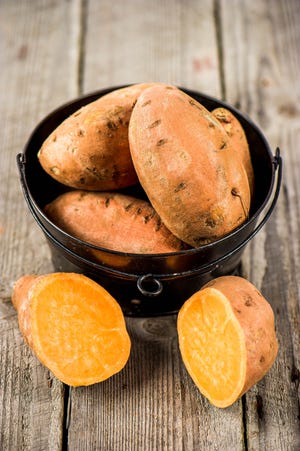 Sweet potatoes are one of many memory boosting foods that can prevent many of the side effects linked to diseases associated with memory loss. [GateHouse Media File]