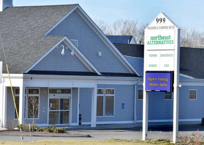 Northeast Alternatives currently runs a medical marijuana dispensary at the location on 999 William S. Canning Blvd., which links Fall River and Tiverton. [DAVE SOUZA/HERALD NEWS]