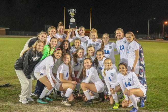 Bartram Trail is the St. Johns River Athletic Conference girls soccer champion after beating Fleming Island 5-0 on Jan. 16. The Bears close the regular season 11-1-1. [WILL BROWN/ THE RECORD]