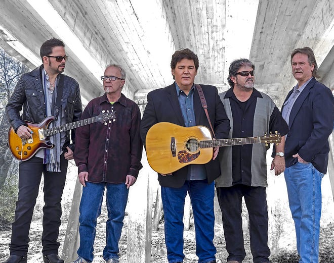 Shenandoah, with Marty Raybon, center, is touring behind the new album, "Reloaded." [Publicity photo]