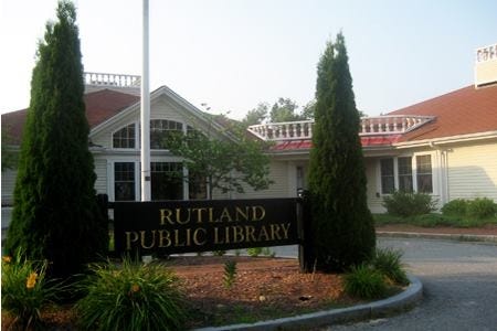 The Friends of the Rutland Public Library will hold a book sale 10 a.m.-2 p.m. on Saturday, Jan. 26. Fill a bag for $5 or pay 50 cents to $1 for each item - includes books, DVDs and CDs.Children may take home five books each - FREE! [RUTLAND LIBRARY PHOTO]
