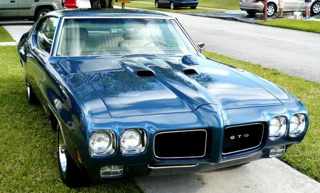 Reader Roger Wydler, Miami, is seeking information on the original owner of his beautiful 1970 GTO Ram Air IV, pictured here. Wydler has owned this beauty since 1997 and it’s worth big money these days thanks to the Ram Air IV engine package and its beautiful current restored condition. [Wydler Collection]