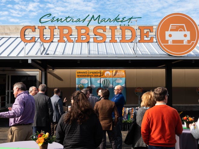 Central Market in South Austin opened its curbside pick-up location on Jan. 9 with a performance by Asleep at the Wheel. The North location will celebrate the launch of its curbside service at 11 a.m. on Friday with a performance by the Derailers. The event will also celebrate the store's 25th anniversary. [Contributed by Central Market.]