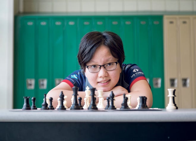Maggie Feng is a chess champ and a senior at Dublin Jerome High School.
