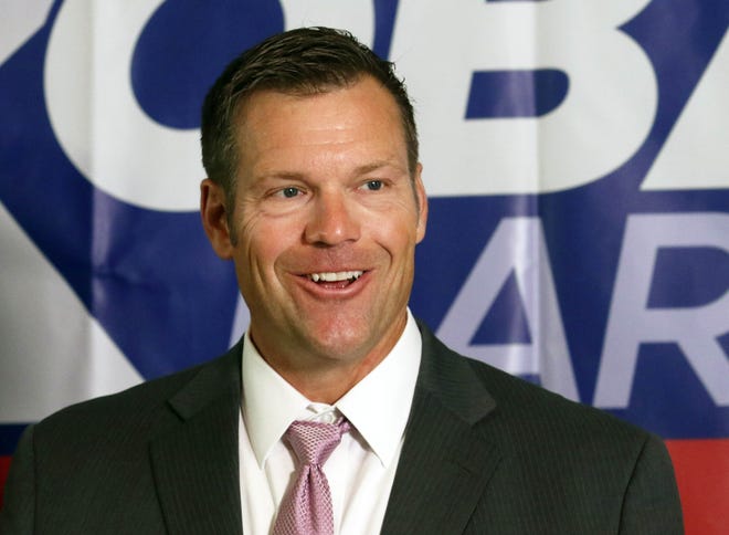 Former Secretary of State Kris Kobach notified a federal court last week he had completed a six-hour course on civil trial basics through the National Business Institute. [2018 file photo/The Capital-Journal]