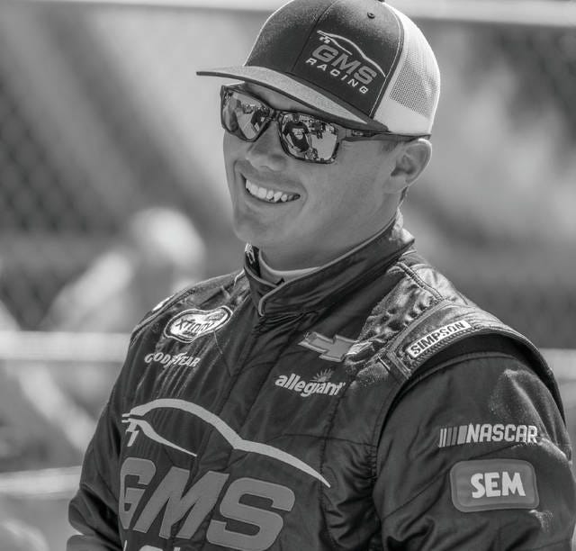 Brett Moffitt as the newest member of GMS Racing. PHOTO COURTESY OF GMS RACING
