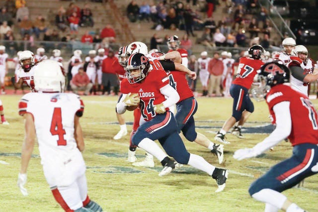 Tre Davidson (24), who rushed for 3,574 yards and 30 touchdowns his junior and senior seasons at Columbia Academy, announced this week he will sign a college scholarship next month with Lindsey Wilson. (Courtesy photo by Michael White)