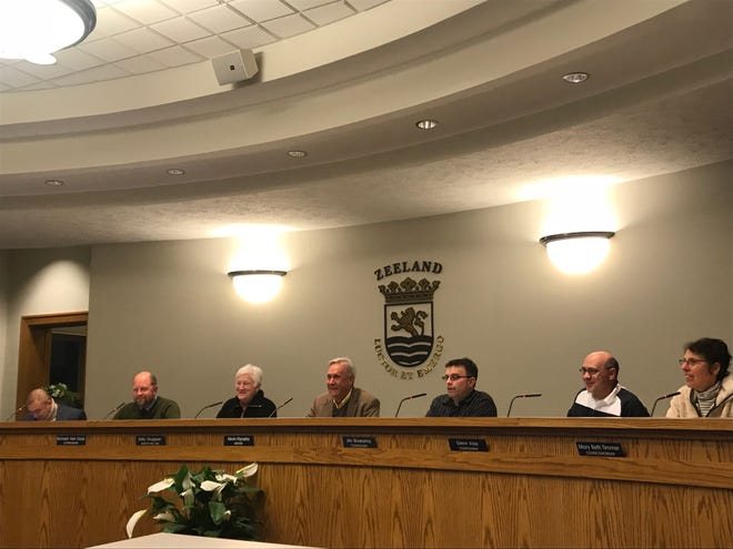 A snowmelt feasibility study was presented Monday, Jan. 21, to the Zeeland City Council. [Kate Carlson/Sentinel Staff]