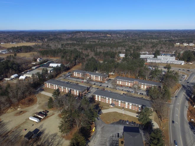 Aerial view of Rockingham Village Apartments, formally known as Cimarron Apartments. [Courtesy photo]