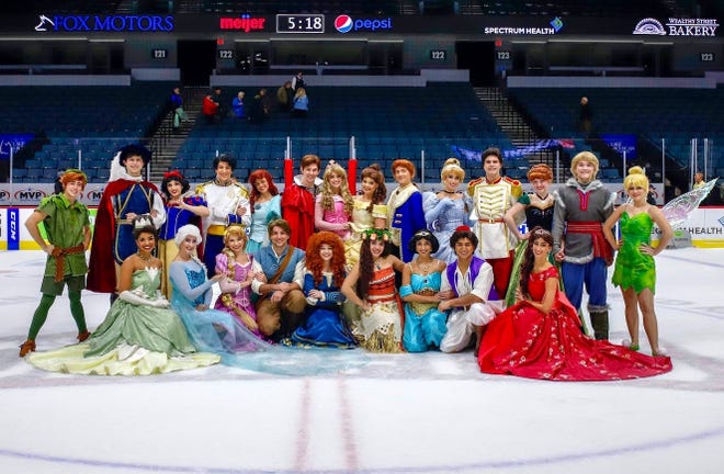The company's largest event to-date took place with the Grand Rapids Griffins and included more than 20 characters. [Contributed]