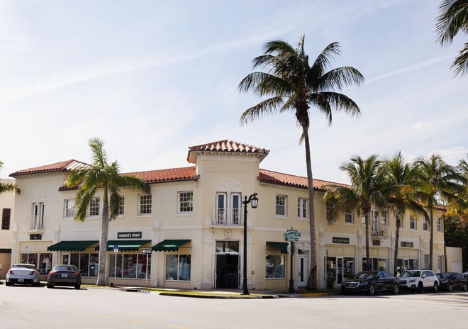 A 1925 building owned by a company controlled by attorney Leslie Robert Evans has sold for a recorded $8 million to a real estate investment firm affiliated with Palm Beacher Alexander Griswold. The landmarked building is in the Town Hall Historic District at the intersection of Brazilian Avenue and South County Road. [Meghan McCarthy/palmbeachdailynews.com]