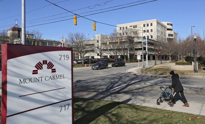 Mount Carmel West Hospital is the focus of an investigation into potentially lethal doses of painkillers given to patients who died. [Eric Albrecht/Dispatch file photo]