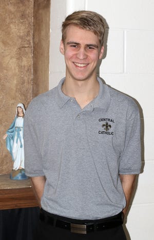 Tuscarawas Central Catholic's Austin Fantin is January's male Teen of the Month.