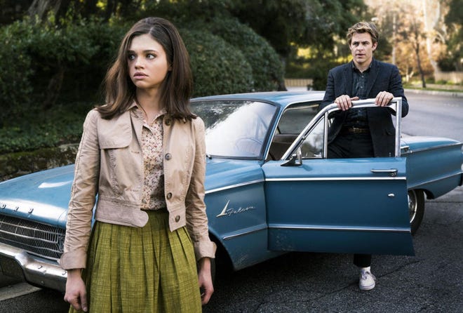 Chris Pine and India Eisley star in "I Am the Night," airing at 9 p.m. on TBS and TNT. [TNT PHOTO]