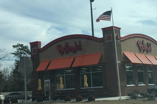 Bojangles' says the employee responsible for a sheriff's deputy getting a biscuit with a nasty message was terminated. [AMANDA HUMPHREY/THE DAILY NEWS]