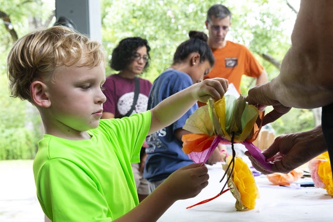 Children can make art during Umlauf Sculpture Garden and Museum's Family Day. 

[AMERICAN-STATESMAN 2018]