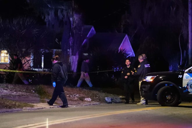 A person was shot and killed Thursday evening, January 31, 2019 near the intersection of West Euclid and South Clara avenues, DeLand police have confirmed. [News-Journal / Lola Gomez]