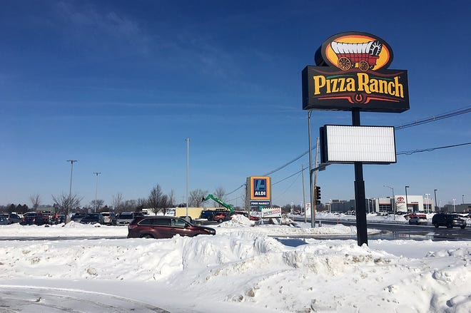 Two properties adjacent to Pizza Ranch and Aldi were sold last Friday. City Manager Todd Thompson said he is confident a hotel will be built in the area. [TOM LOEWY/The Register-Mail]