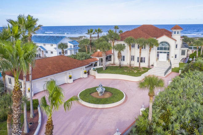 Located at 4911 S. Atlantic Ave. in Ponce Inlet, this estate home boasts over 7,500 square feet of living space and includes five bedrooms and five-and-a-half baths. [Photos courtesy of Realty Pros Assured]