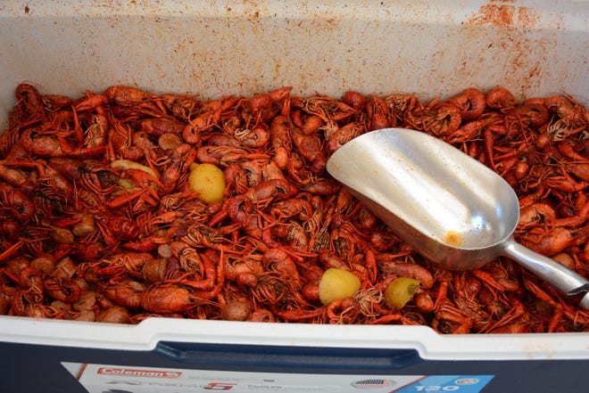 It's crawfish season, y'all. [Contrbuted by Megumi Rooze]