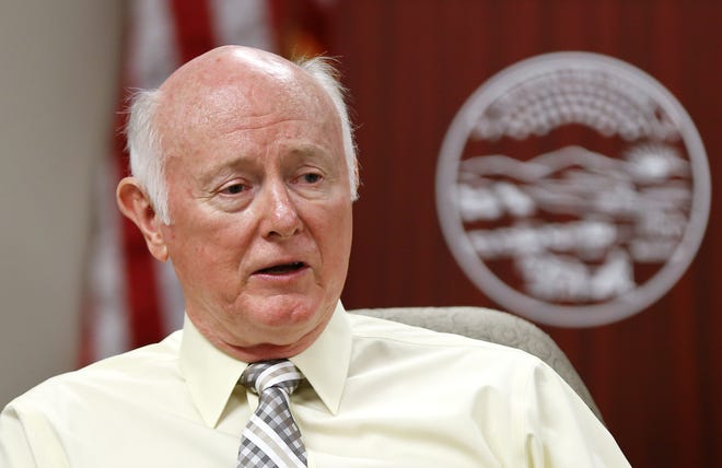 Former Revenue secretary Sam Williams entered into a large no-bid contract with CGI, which failed to deliver a new system for processing tax returns. [May 2018 file photo/The Capital-Journal]