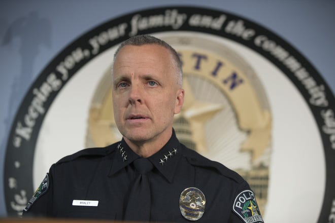 Austin Police Chief Brian Manley said he hopes to share with other chiefs around the country the lessons Austin learned in a recent audit of sex assault cases so they can avoid the same mistakes. [RICARDO B. BRAZZIELL/AMERICAN-STATESMAN]
