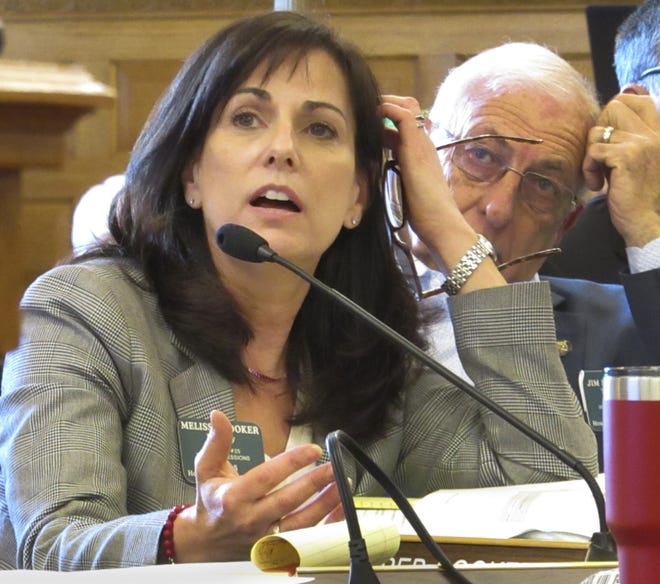 Former Rep. Melissa Rooker, a Republican from Fairway, will be executive director of the Kansas Children's Cabinet, the governor said Thursday. [March 2018 file photo/The Capital-Journal]