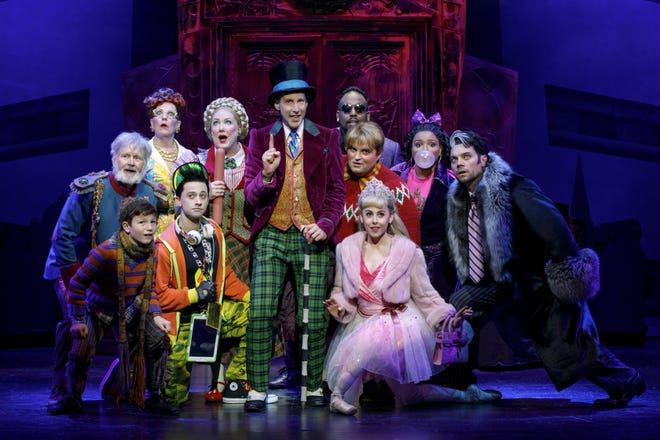 The cast of the national tour of 'Roald Dahl's Charlie and the Chocolate Factory.' [PHOTO BY JOAN MARCUS]