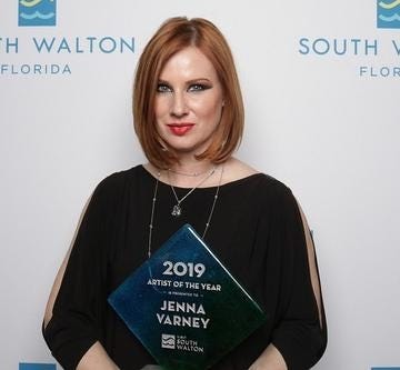 Jenna Varney was named the 2019 South Walton Artist of the Year. [CONTRIBUTED PHOTO]