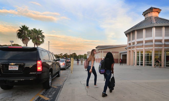 Volusia high schoolers arrive at school as the sun comes up most days. Next year, that could change. [News-Journal File]