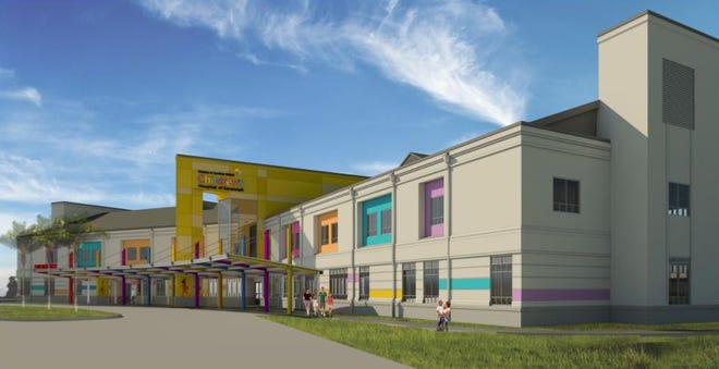 Architect's rendering of Memorial Health's Dwaine & Cynthia Willett Children's Hospital of Savannah. [Courtesy of Memorial Health Inc.]