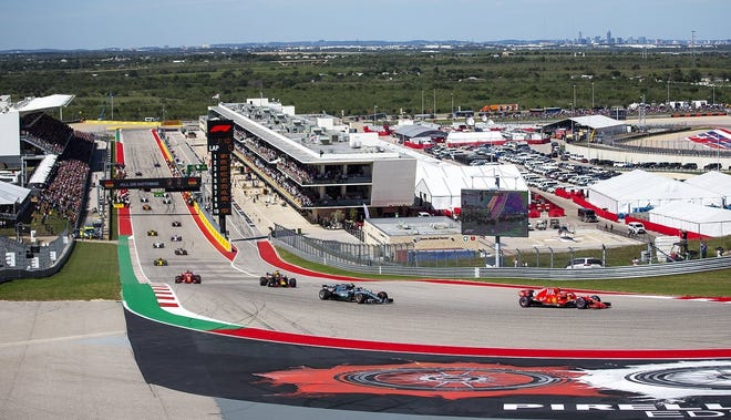 Formula One drivers have plenty of experience at Circuit of the Americas, but most IndyCar drivers have only screen time on the track — until now. [NICK WAGNER/AMERICAN-STATESMAN]
