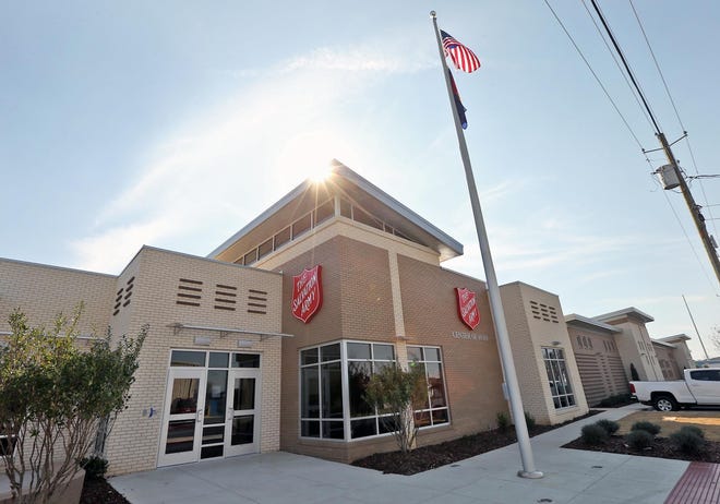 The Salvation Army Center of Hope at the corner of Greensboro Avenue and 29th Street is pictured in February 2016 shortly after it reopened. Last year, The Salvation Army provided more than 21,000 nights of lodging and more than 44,000 meals for the homeless and hungry through this facility. [Staff file photo/The Tuscaloosa News]