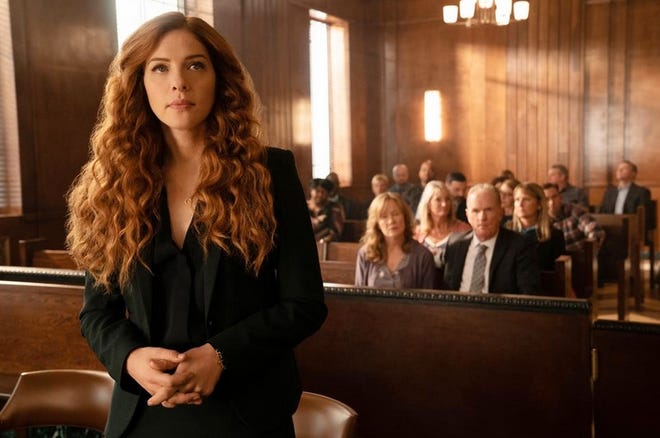 Rachelle Lefevre stars as a defense lawyer representing the wrongfully convicted in the new Fox drama series "Proven Innocent," premiering 9 p.m. Feb. 15. [Fox]