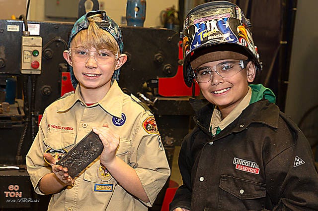Boy Scouts from the Cherokee Area Council attended the 17th annual Winter Merit Badge Festival at Tri County Tech in Bartlesville on Feb. 2. Submitted