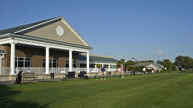 Tara Golf & Country Club, named after the famous plantation from the movie "Gone with the Wind," has an Old South, mansion-style country club with a golf course and a top-rated driving range. [Herald-Tribune staff photo / Thomas Bender]