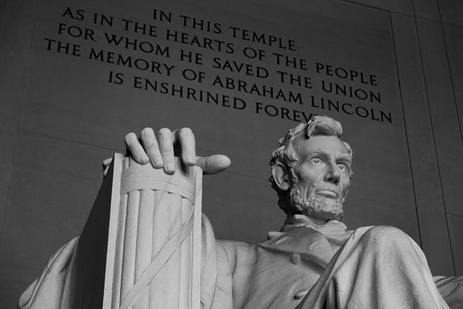 The Lincoln Memorial in Washington. [Dreamstime file via TNS]