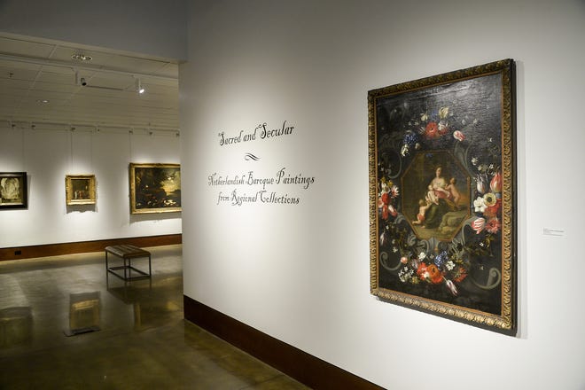 “Sacred and Secular: Netherlandish Baroque Paintings from Regional Collections” is on display through May 19, on the lower level of the Richardson Family Art Museum in the Rosalind Sallenger Richardson Center for the Arts at Wofford College. [Photo Provided]