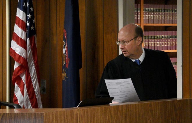 Monroe County First District Judges William Paul Nichols (Monroe News photos by TOM HAWLEY)