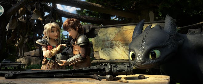 Astrid and Hiccup think about their future together, while Toothless longs for a girlfriend. [DreamWorks Animation]