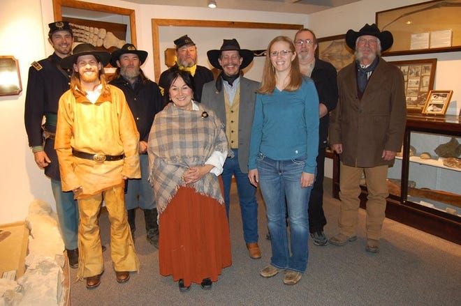 Former Topekan Deb Goodrich, second from left in front, wrote and produced the film "Thof's Dragon." She is shown here with others involved with the film, which will be shown at 5:30 p.m. and 7 p.m. on Friday, March 1, at the Jayhawk Theatre, 720 S.W. Jackson. [Facebook]