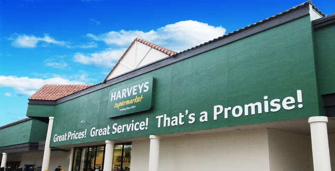 This stock photo of Harveys Supermarket was provided by corporate parent Southeastern Grocers.