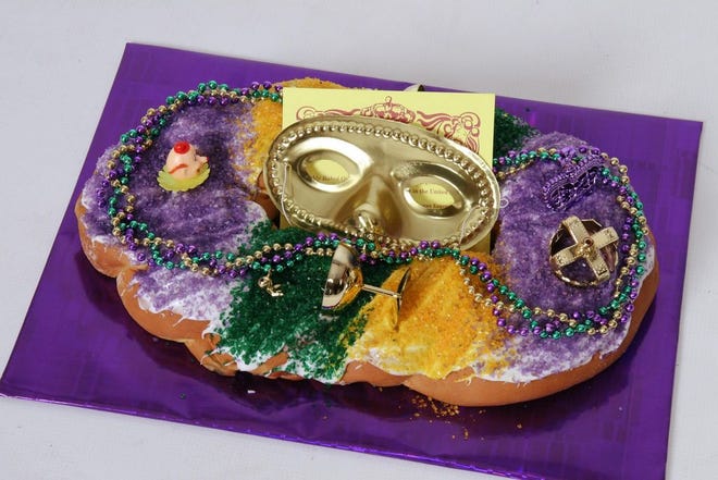 Cannata's Gooey Butter Snickerdoodle king cake, winner of the People's Choice Award at the King Cake Festival last month in New Orleans. [Submitted]