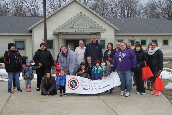 Participants in the 2019 Walk for Warmth.