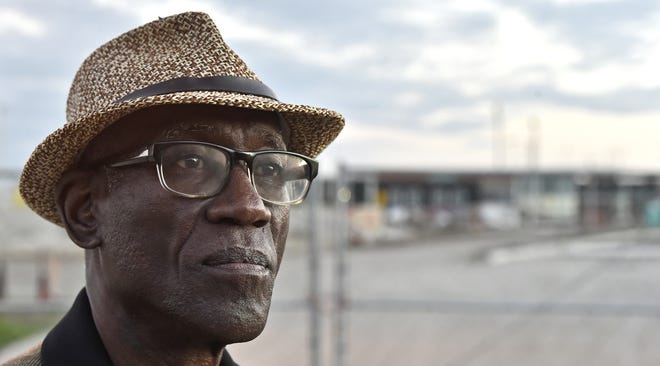 James McCloud, a member of the Manatee NAACP, opposes naming a new high school in northern Manatee County Parrish High School because of its association with a former slave owner. [Herald-Tribune staff photo / Thomas Bender]