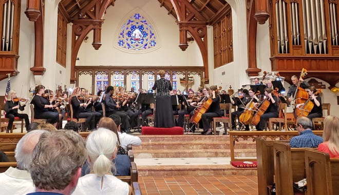 The Civic Orchestra of Jacksonville as seen at an earlier 2018 concert at St. John's Cathedral. [Dan Scanlan/Florida Times-Union]